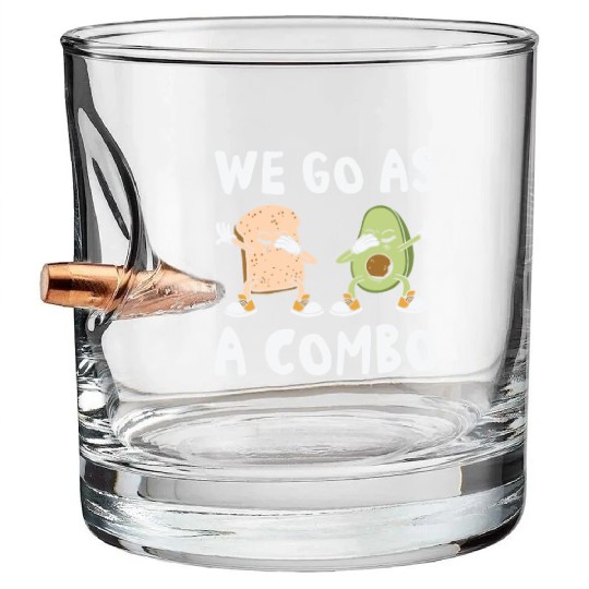 Siblings Avocado Toast Combo Big Sister Brother Bullet Whiskey Glasses
