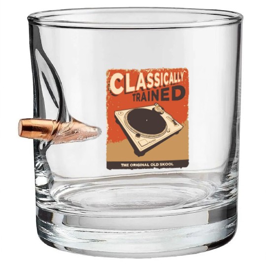 Classically Trained Bullet Whiskey Glasses