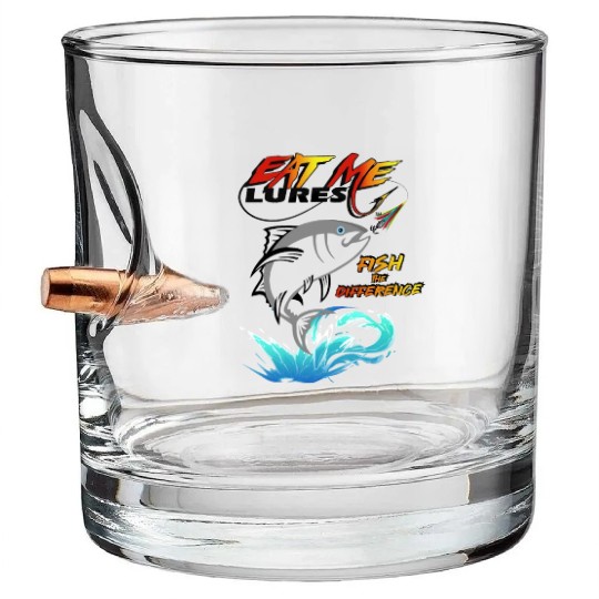tuna fish Bullet Whiskey Glasses design