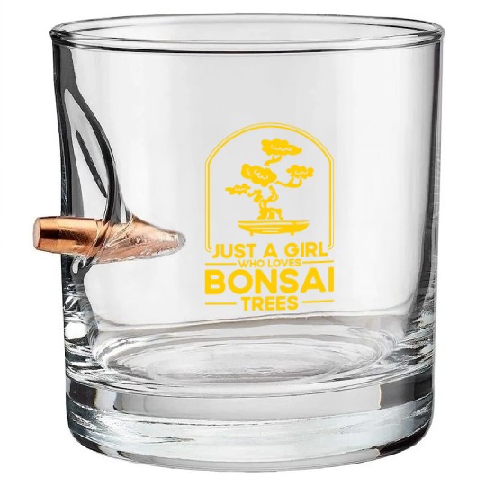 Bonsai Tree Owner Gift Bonsai Tree Gardening Bullet Whiskey Glasses