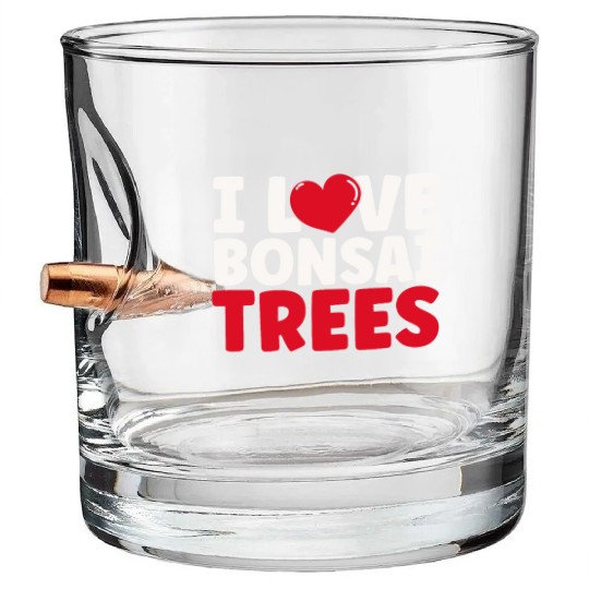 Bonsai Tree Owner Gift Bonsai Tree Gardening Bullet Whiskey Glasses