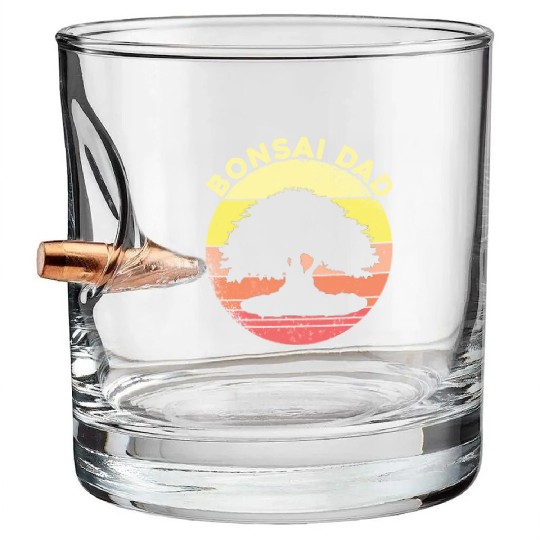 Bonsai Tree Owner Gift Bonsai Tree Gardening Bullet Whiskey Glasses