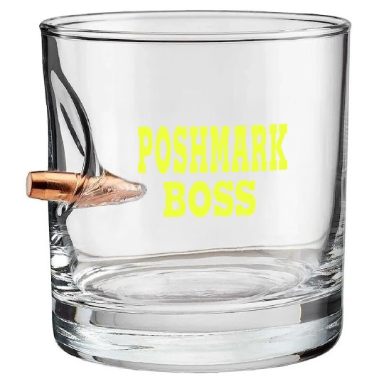 POSHMARK BOSS Bullet Whiskey Glasses
