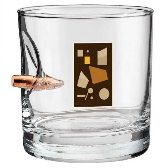 Chocolate Espresso Candy Bar Bullet Whiskey Glasses