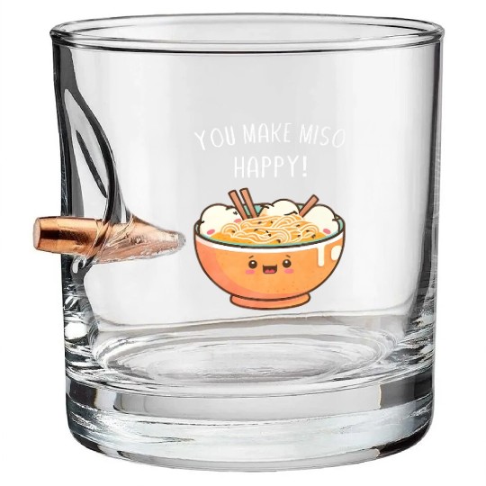 Cute Kawaii Ramen Noodles Anime Japanese Food Ram Bullet Whiskey Glasses