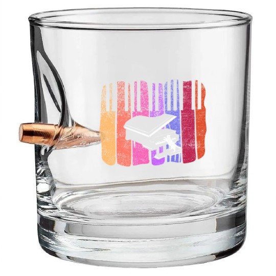 Piano Cat Musician Musical Instrument Pianist Bullet Whiskey Glasses