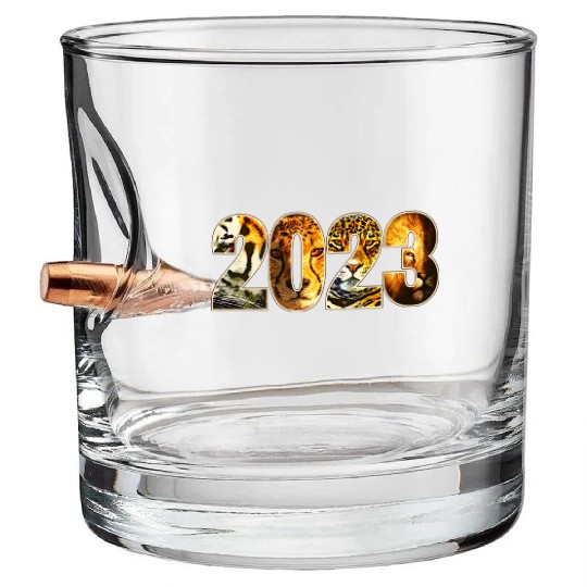 2023 WILD CAT DESIGN TIGER, CHEETAH, JAGUAR, LION Bullet Whiskey Glasses