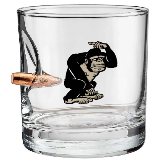 Bobby Black Gorilla Bullet Whiskey Glasses