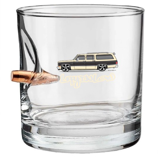 layinlow Santa Fe Tan Bullet Whiskey Glasses