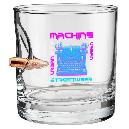Machine Streetwear Bullet Whiskey Glasses