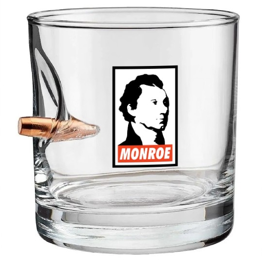 James Monroe Bullet Whiskey Glasses