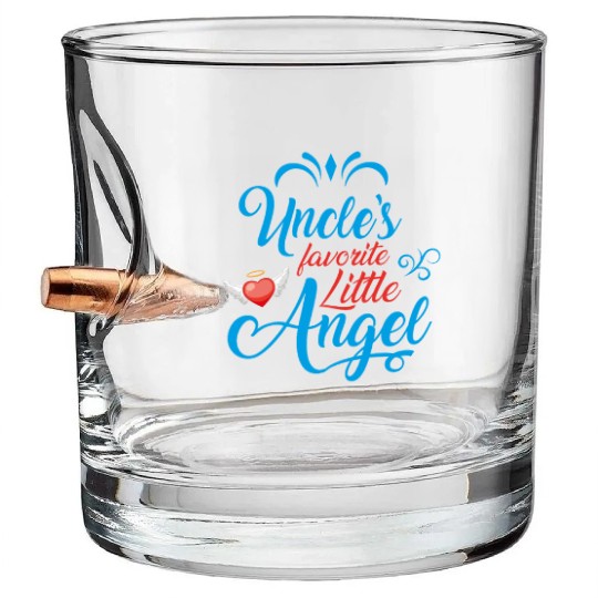 Uncle's Favorite Little Angel Bullet Whiskey Glasses