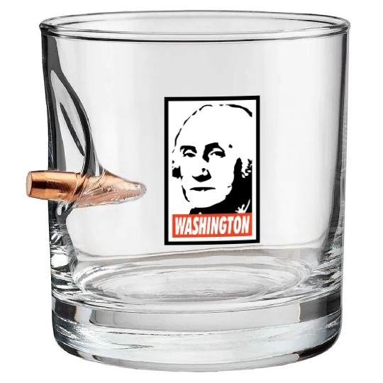 George Washington Bullet Whiskey Glasses
