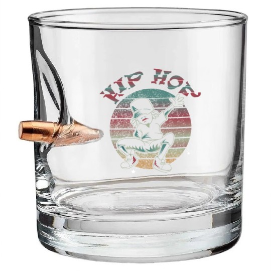 Beat hip hop bboy Bullet Whiskey Glasses