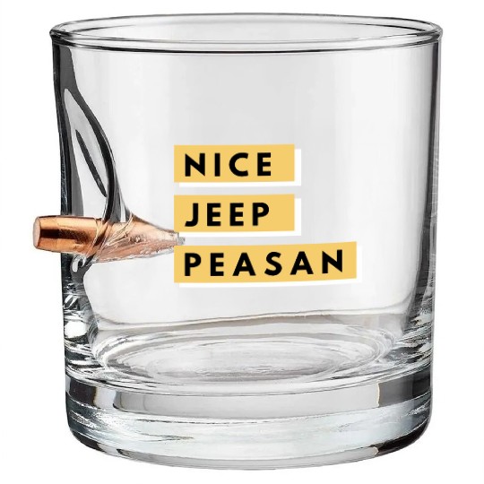 Nice Jeep Peasant Bullet Whiskey Glasses