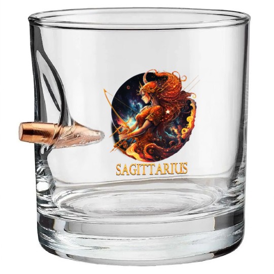 Embrace Your Sagittarius Identity: Sagittarius Pri Bullet Whiskey Glasses