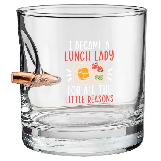 Lunch Boss Cafeteria Worker Lady Cook Lunch Lady Bullet Whiskey Glasses