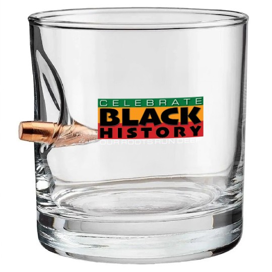 Celebrate Black History Bullet Whiskey Glasses