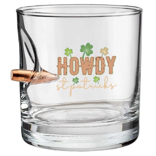 Howdy Bullet Whiskey Glasses