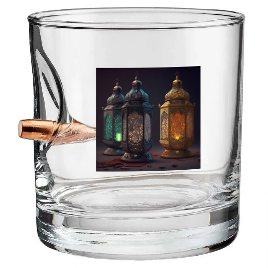 Ramadan lanterns Bullet Whiskey Glasses