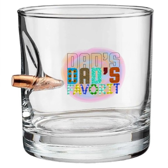 DADS FAVORIT Sublimation Bullet Whiskey Glasses