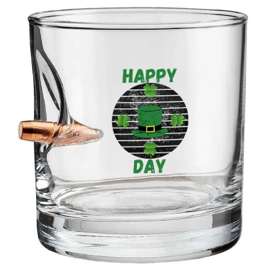 Happy Day Bullet Whiskey Glasses