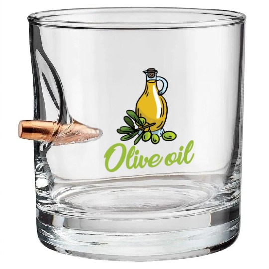 Olive Oil Bullet Whiskey Glasses