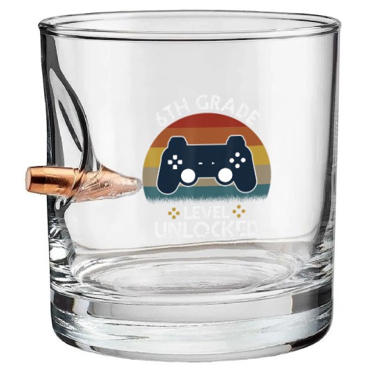 I m Ready To Crush 6th Grade Video Game Back To Sc Bullet Whiskey Glasses