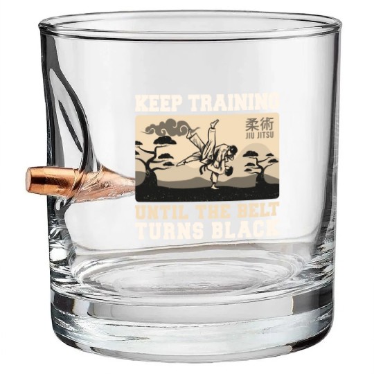 Brazilian Jiu Jitsu MMA Bjj Hugger Bullet Whiskey Glasses