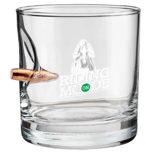 Horse Riding Endurance Riding Bullet Whiskey Glasses