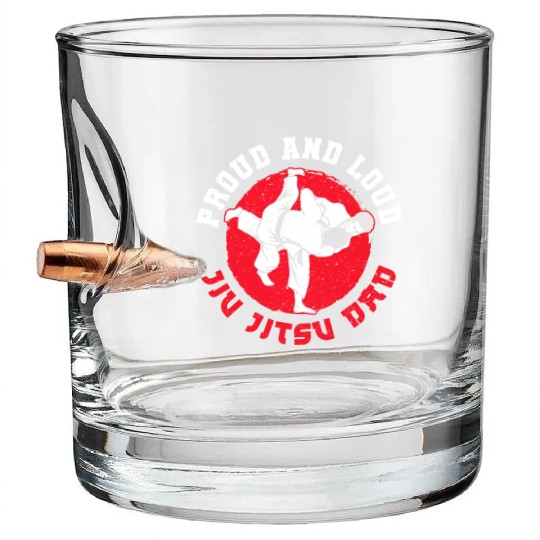 Brazilian Jiu Jitsu MMA Bjj Hugger Bullet Whiskey Glasses