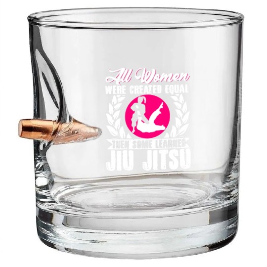 Brazilian Jiu Jitsu MMA Bjj Hugger Bullet Whiskey Glasses