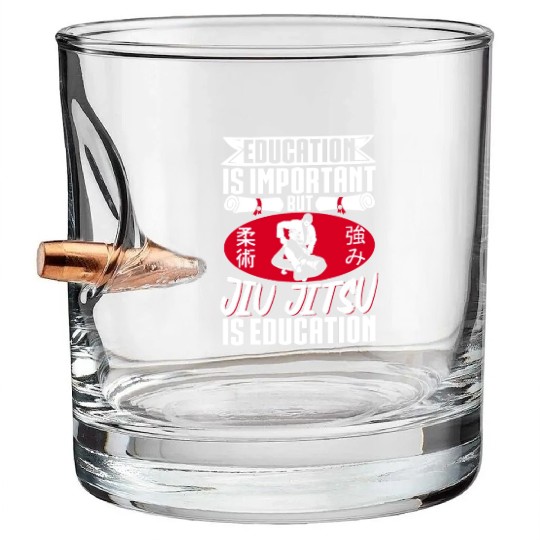 Brazilian Jiu Jitsu MMA Bjj Hugger Bullet Whiskey Glasses