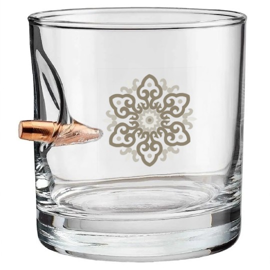 batik Bullet Whiskey Glasses