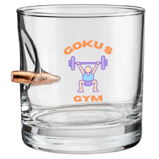 Goku S Gym Bullet Whiskey Glasses