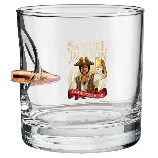 Raise a Glass with Samuel L Jackson Bullet Whiskey Glasses