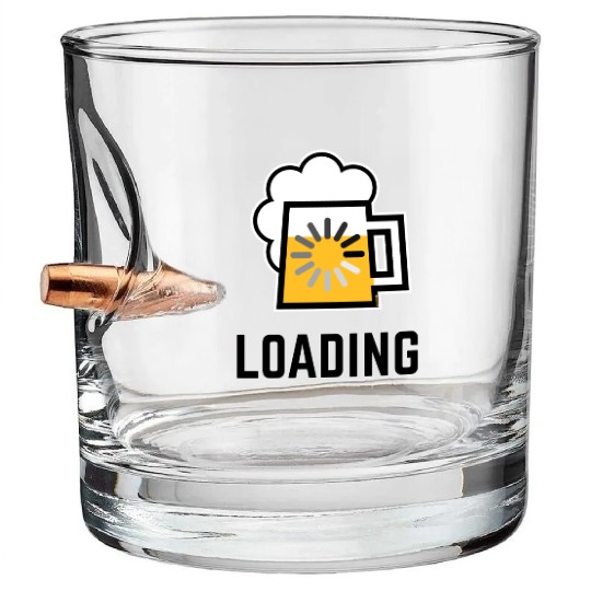 Beer Loading (Drinking In Progress / Positive / |) Bullet Whiskey Glasses