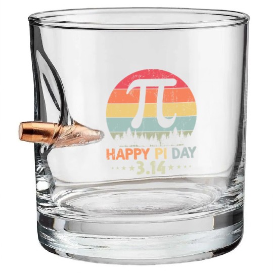 Happy Birthday Girl Boy Bullet Whiskey Glasses Math Geek Bullet Whiskey Glasses