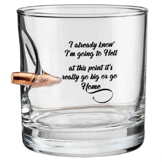 Daring Daredevil Bullet Whiskey Glasses