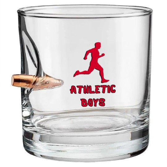 athletic boys Bullet Whiskey Glasses