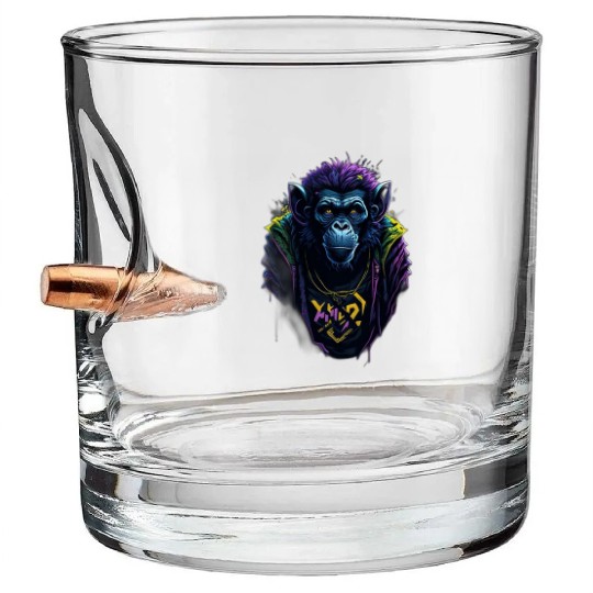 monkey Bullet Whiskey Glasses