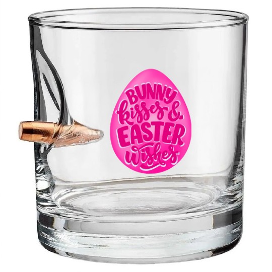 Happy Easter | Bunny Kisses and Easter Wishes | Bullet Whiskey Glasses