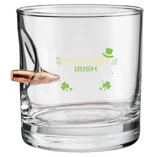 Bigfoot Irish - St. Patrick's Day Bullet Whiskey Glasses