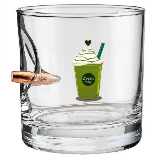 Green Tea Frappuccino Green Tea Latte Bullet Whiskey Glasses