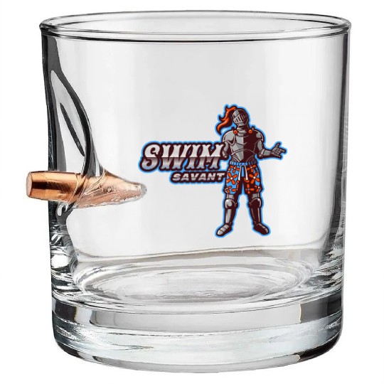 Swim Savant | Knight With Swim Trunks Bullet Whiskey Glasses