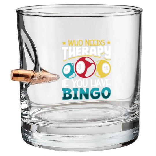 Bingo Card Game Grandma Bingo Player Bingo Cards Bullet Whiskey Glasses