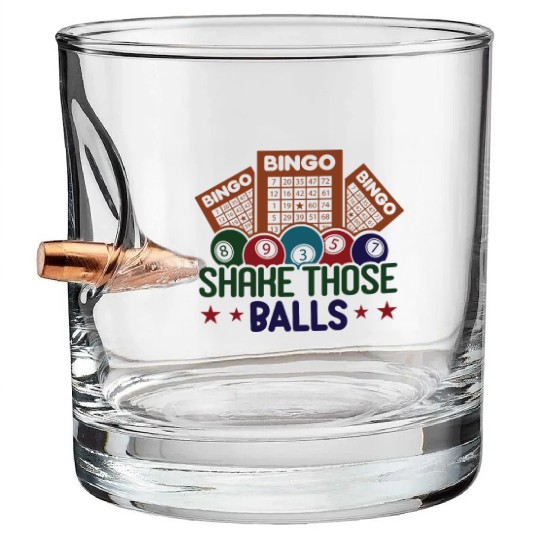 Bingo Card Game Grandma Bingo Player Bingo Cards Bullet Whiskey Glasses