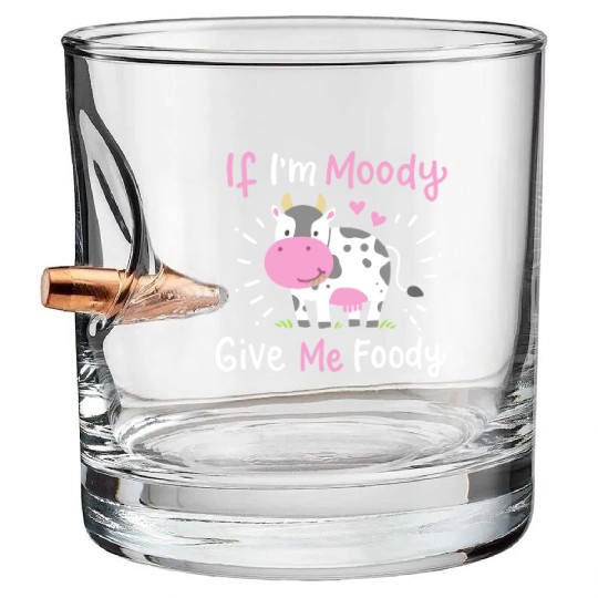 Cow Farmer Bullet Whiskey Glasses