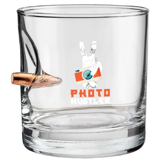Photography Photographer Photo Hustler Bullet Whiskey Glasses