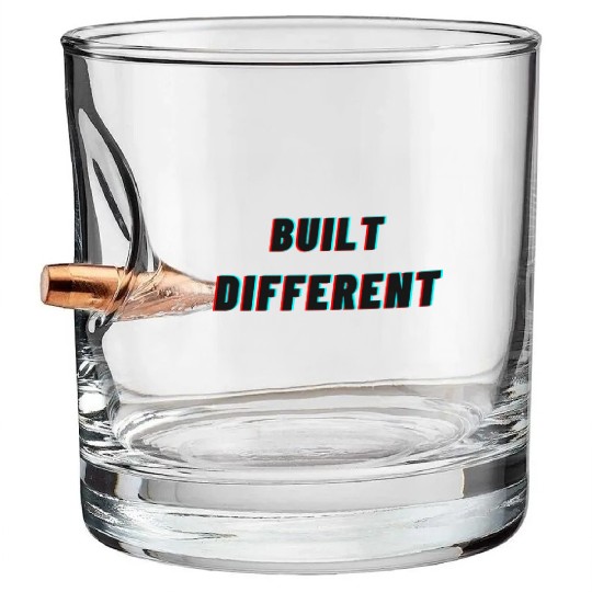 built different Bullet Whiskey Glasses